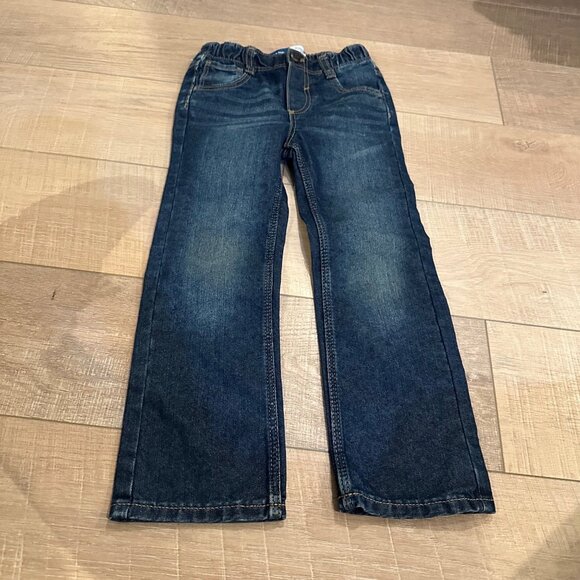 OLD NAVY BOYS STRAIGHT LEG JEANS ELASTIC WAIST 5T - Picture 2 of 7